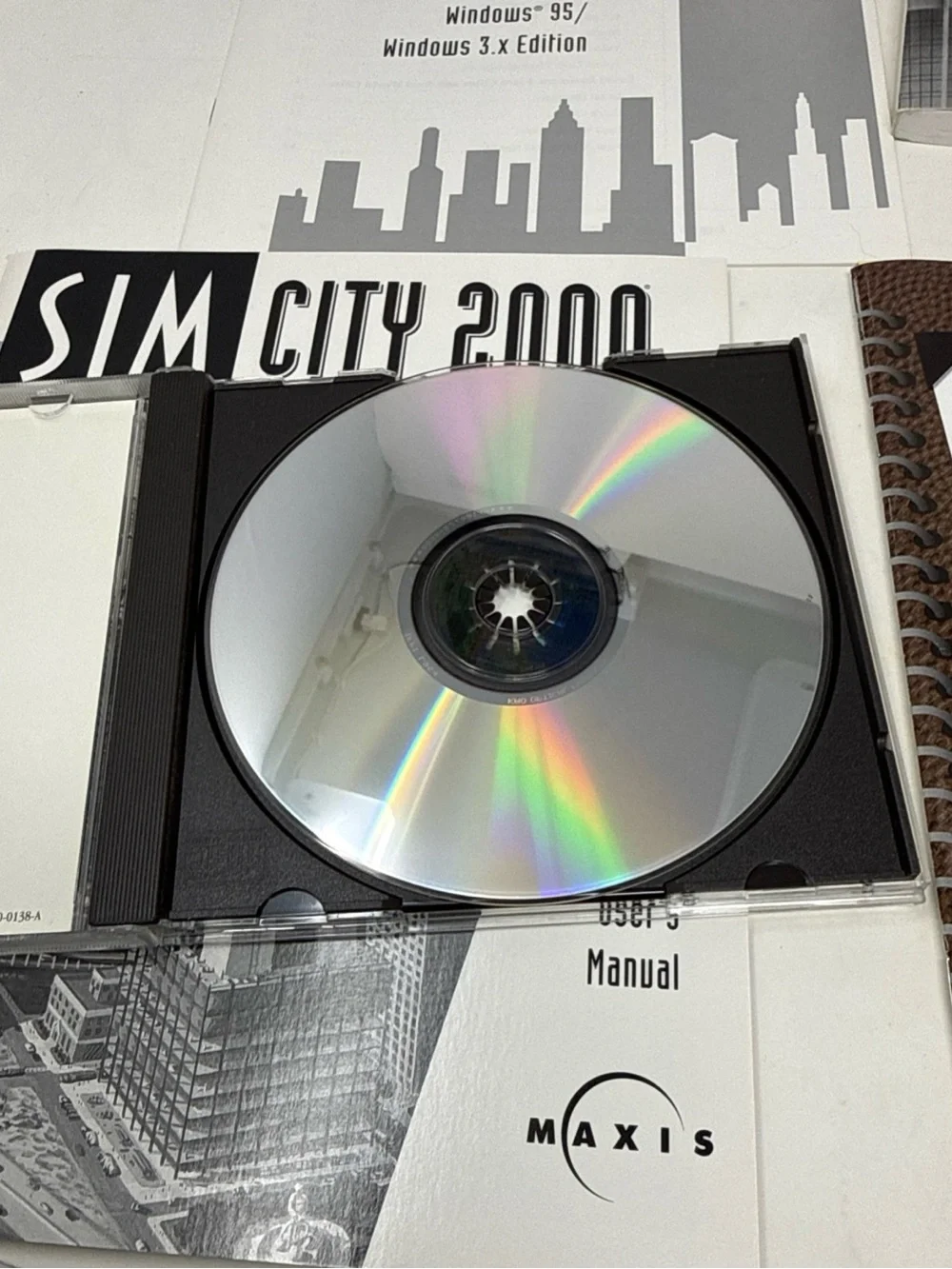 SimCity 2000 CD Collection by Maxis - White Box. CIB